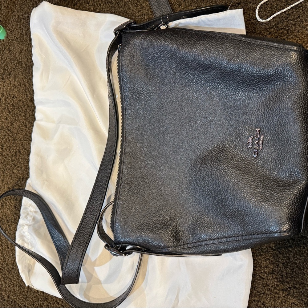 Black coach crossbody